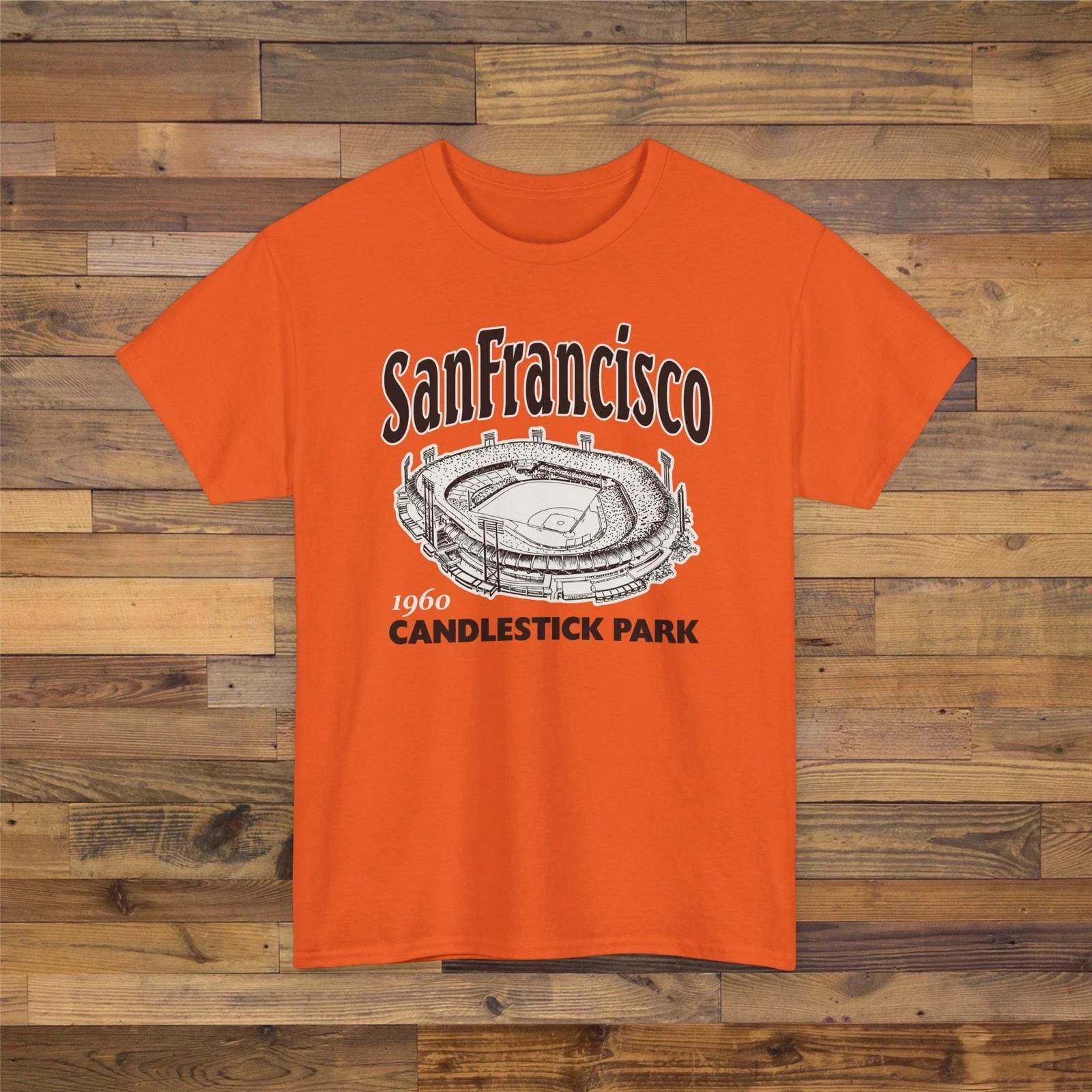 Candlestick Park 1960 Ballpark T shirt - San Francisco Giants Baseball 2XL