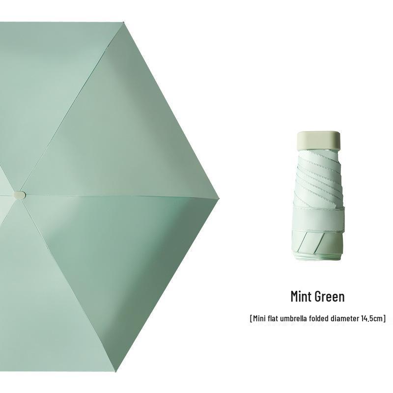 40% Off Compact Capsule Umbrella – Sunshade & UV Protection, Rain or Shine