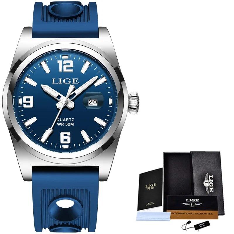 Brand Watch Men Silicone Sports Watches Men's Army Military Quartz Wristwatch Chronograph Male Clock Relogio Masculino