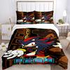 3pcs bedding set Sonic Shadow Includes 1 Comforter + 2 Pillowcases, Without Pillow Inserts, Soft Comfortable,a0909183