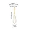 Mini silicone kitchenware set home small baking tools food spatula oil brush scraper set kitchen tools.