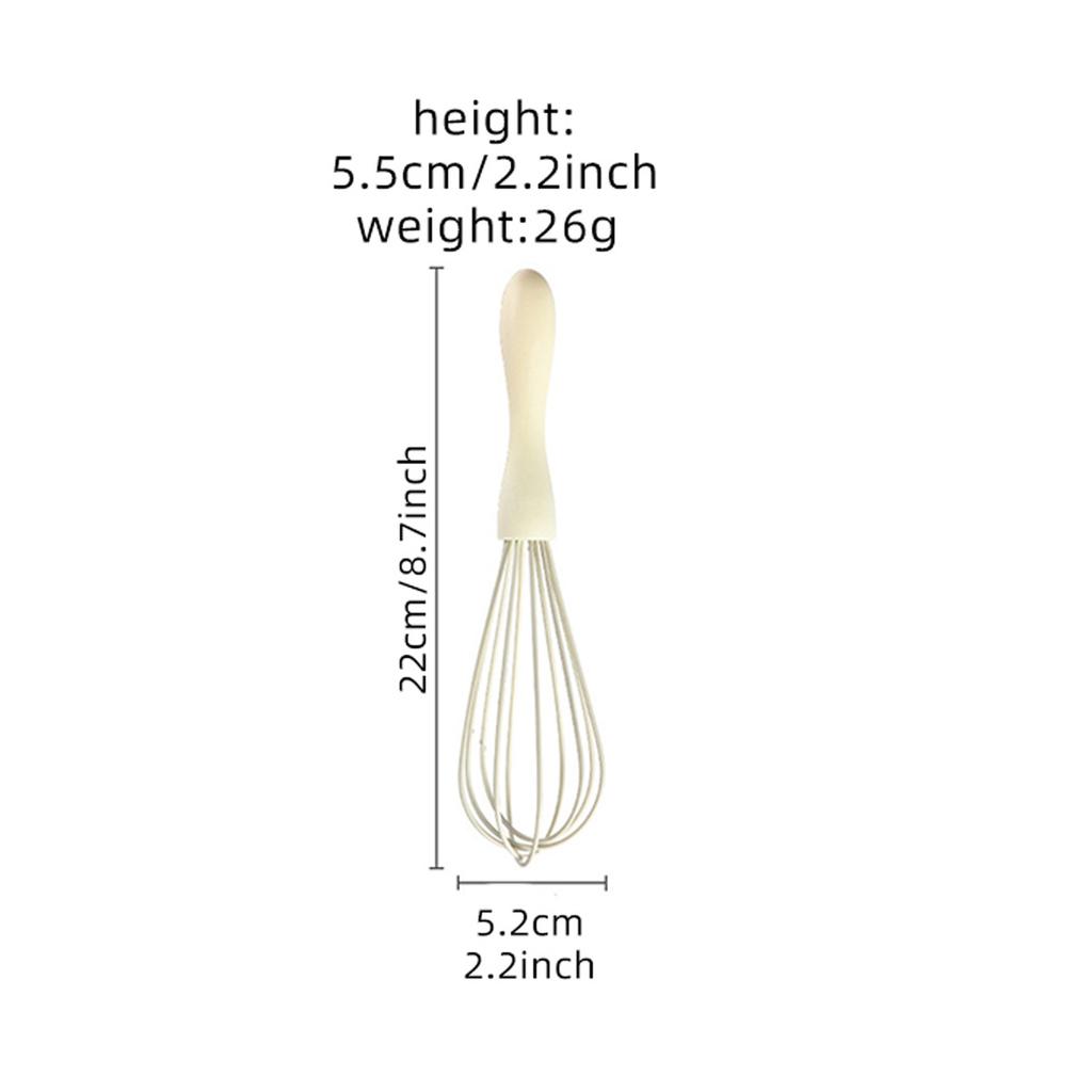 Mini silicone kitchenware set home small baking tools food spatula oil brush scraper set kitchen tools.