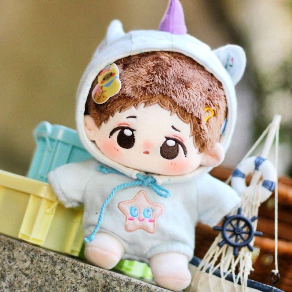 

Handmade Doll Jumpsuit Hoodies Fashion Doll Pajamas Clothes 10/20cm Cotton Dolls/1/12 BJD Dolls