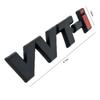 Metal Alloy VVTi Logo Chrome Silver Strip Car Fender Sticker Side Emblem Badge for TOYOTA Camry COROLLA YARiS Ralink REIZ CROWN