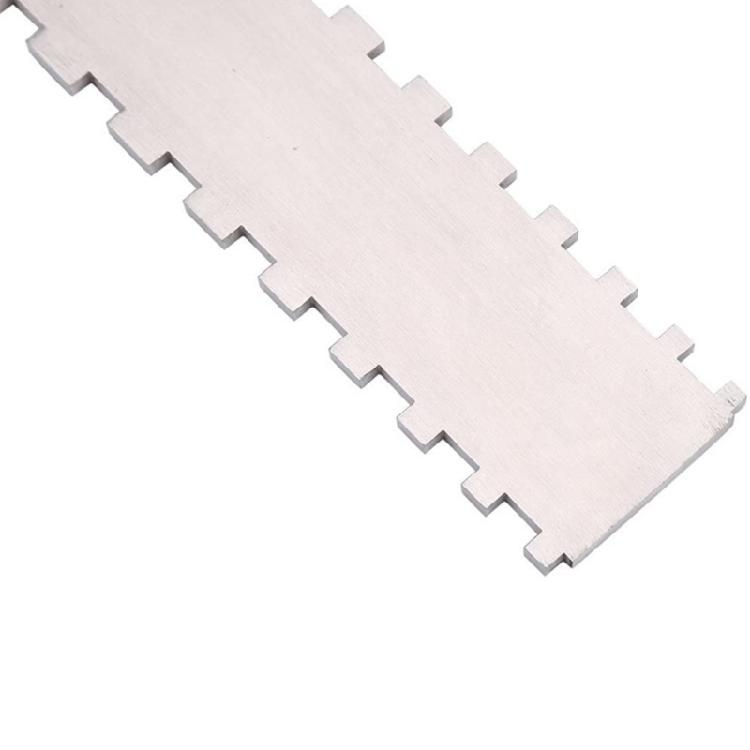 Elektrische Gitarre Hals Kerbe Gerade Kante Lineal Griffbrett Messlineal