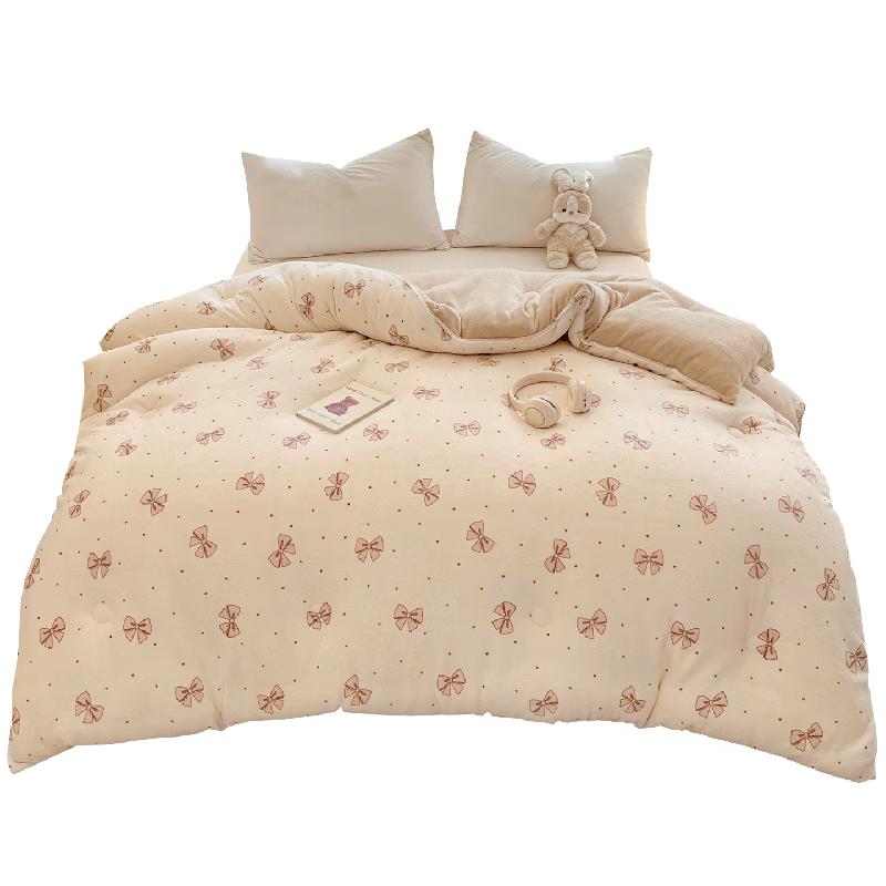 

Mao Ren Class A Milk Velvet Thickened Winter Quilt 200x230cm (6 jin)