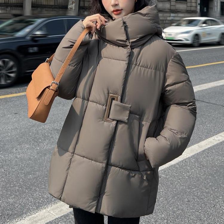 Women's Winter Warm Parkas Oversize Jackets Hooded Loose Long Sleeve Thick Outerwears Fashion