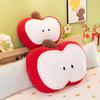 New Ins Style Cute Cartoon Apple Pillow Girl Sleeping Bay Window Tatami Cushion Sofa Waist Protection Pillow