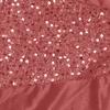 Damen Funkelndes Hemdblusenkleid Pailletten Samt Patchwork Langarm V-Ausschnitt Kleid Lässig Revers Locker Abendpartykleid