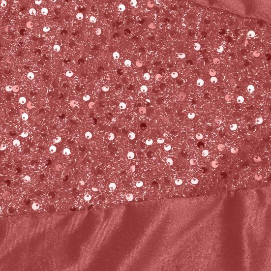 Damen Funkelndes Hemdblusenkleid Pailletten Samt Patchwork Langarm V-Ausschnitt Kleid Lässig Revers Locker Abendpartykleid