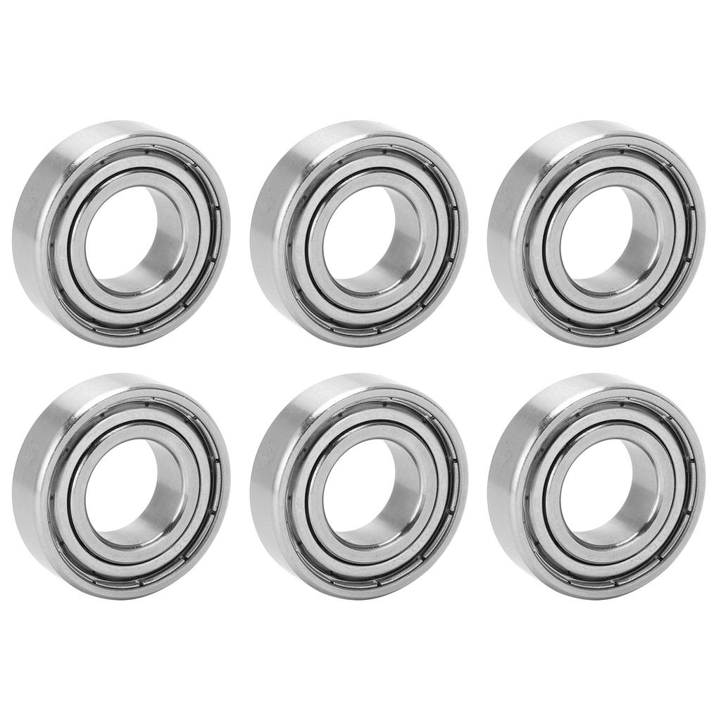 10Pcs Ball Bearing Stainless Steel with 17mm Inner Diameter Rollers Replacement for Machine