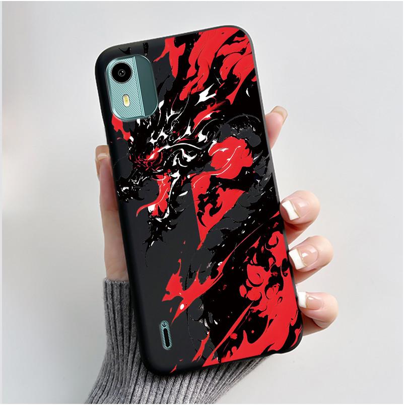 Soft TPU Case For Nokia C12 Cute Love Rabbit Funny Shockproof Silicone Phone Case For Nokia C12 Plus Pro Back Cover C 12 Fundas