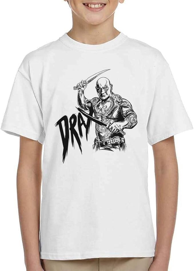 Marvel Guardians of The Galaxy Vol 2 Drax The Destroyer Kid s T-Shirt 160