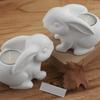 Flexible Silicone Mold Rabbit Shape Silicone Candlestick Moulds Suitable for Creating Decorative Candle and Resin Crafts