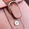 Frauen Vintage Tragbare Handtasche Vielseitige Einzelne Schulter Schräg Über Tasche Weibliche Einfarbig Kleine Quadratische Kette Tasche