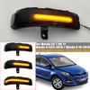 Car Styling For Mazda CX-7 CX7 2008-2014 For Mazda 8 MPV 2011-2015 Rearview Mirror Flowing Lamp LED Dynamic Turn Signal Light