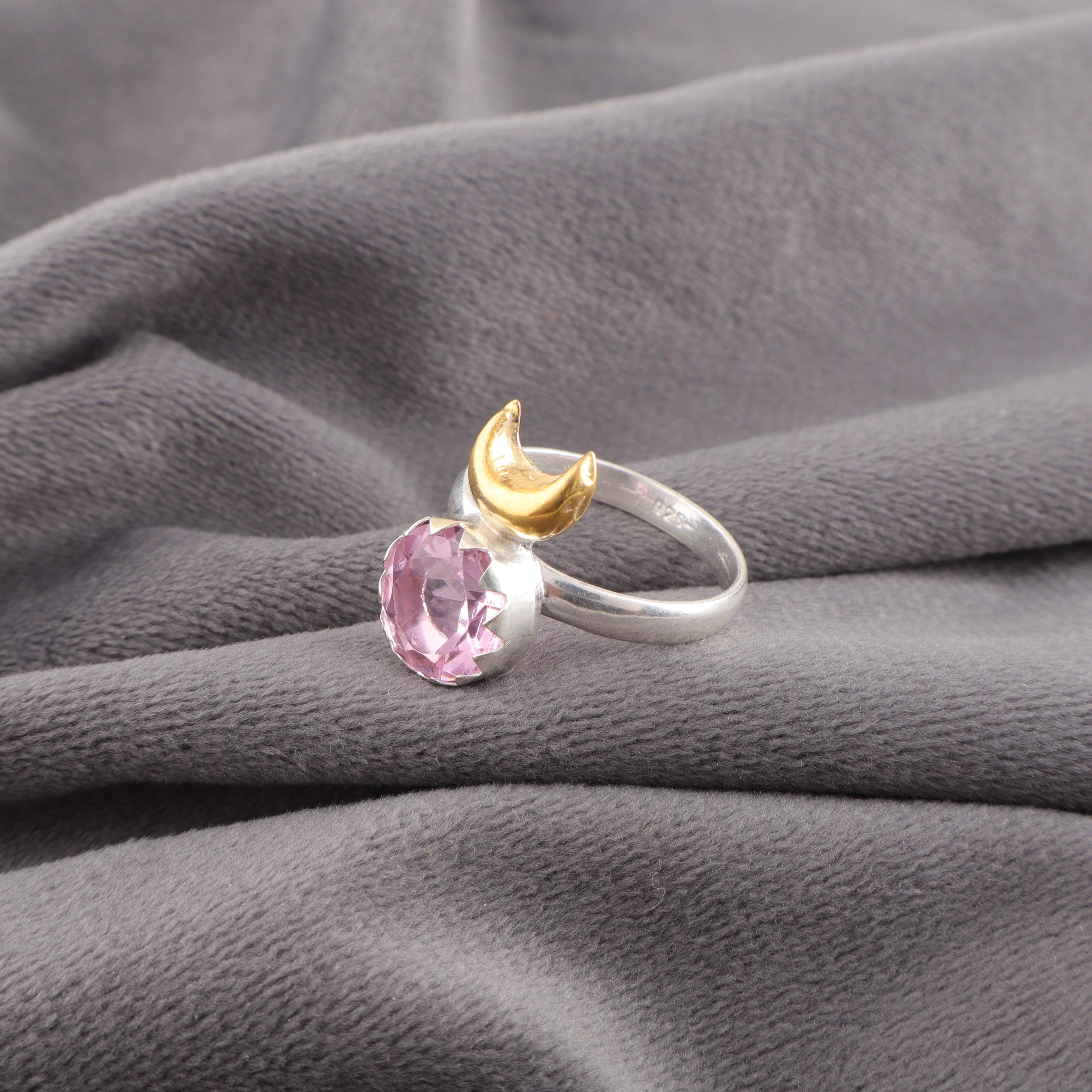

Очаровательное кольцо с морганитом, кольцо из стерлингового серебра 925 пробы ручной работы с драгоценным камнем, изящное украшение, для подарка на помолвку 12 розовый