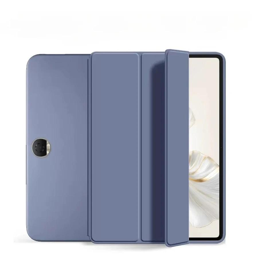 For Huawei Honor Pad 9 Case HEY2-W09 HEY2-W19 12.1 inch Magnetic Trifold PU Leaher Soft Back Stand Tablet Cover Funda Coque