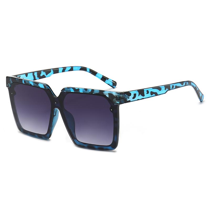 Large Frame Square Sun Glasses Women Men Gradient Fashion Sunglasses Daily Leisure Travel Female Male Eyeglasses