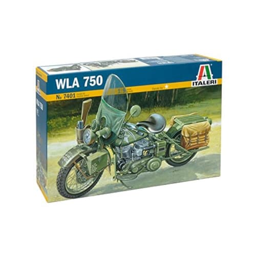 

Italeri 7401 1/9 Scale US Army Motorcycle WWII Plastic Model