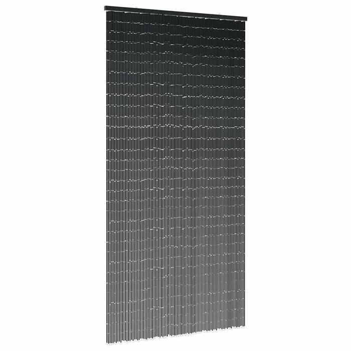 VidaXL Rideau anti-insectes gris foncé 100x220 cm bambou, rideau anti-mouches, moustiquaire de porte, rideau anti-mouches 4017450