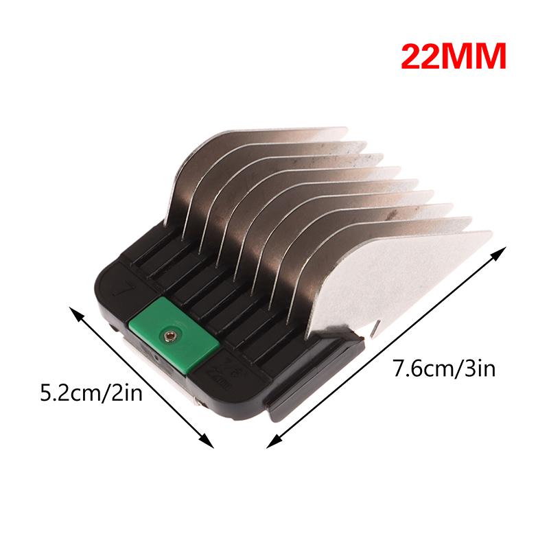 

Защитные насадки для машинок для стрижки волос Триммеры Премиум Длина стрижки Направляющие Насадки для гребней 22mm темно-зеленого