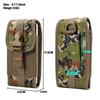 Military Tactical Army Cell Phone Belt Clip Case Bag For iPhone 16 15 14 Pro Max Samsung S25 S24 S23 Xiaomi Redmi Note 13 Oppo Men Waist Holster Pouch