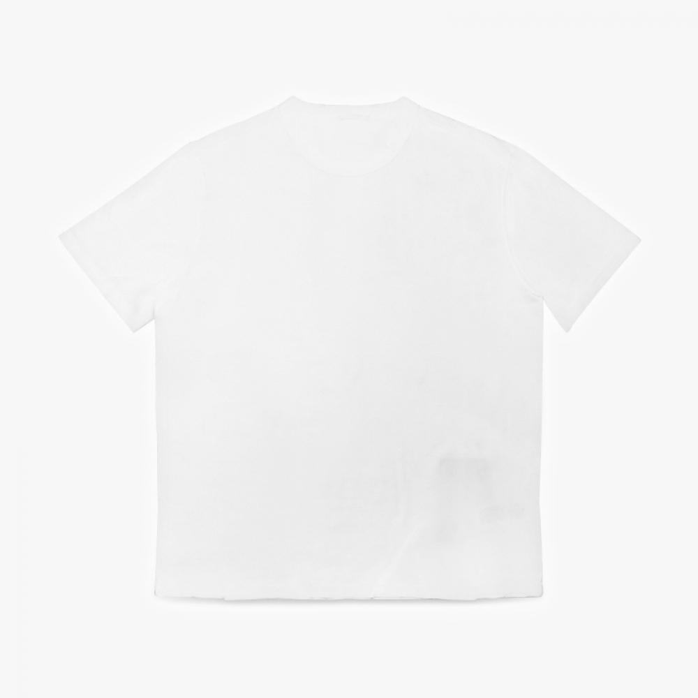 Tenshi 22ctcuh02103 A06021 100 Garment Die Public Short Sleeve Tee