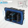 1pc/4pcs Car Lift Jacking Point Support Plug Plate Block Jack Pad for BMW F46 F45 F13 F07 F06 F01 F02 F03 F04 I3 I01 51717042974