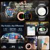 New Outdoor Sports SmartWatch Sleep Tracking Heart Rate Monitoring Blood Oxygen Measurement IP67 Waterproof Smart Watch Men
