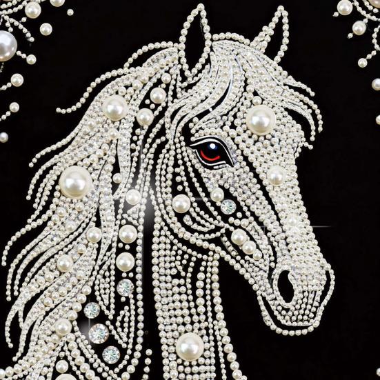 3D-Perlenmalerei-Set zum Selbermachen: Mosaik-Wandbild mit Strassperlen und Schmetterlingen für Erwachsene – ideal für die Schlafzimmerdekoration.