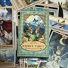 Rabbit Tarot Deck 78pcs Board Games English Watercolor Cards Cute Divination Cards