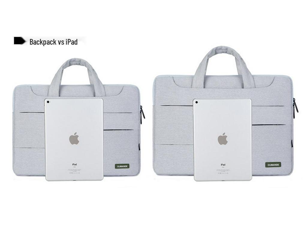 Husă și Geantă pentru Laptop Rezistente la Șocuri, Potrivite pentru 14-15 Inch, Pânză Oxford, Logo Personalizabil