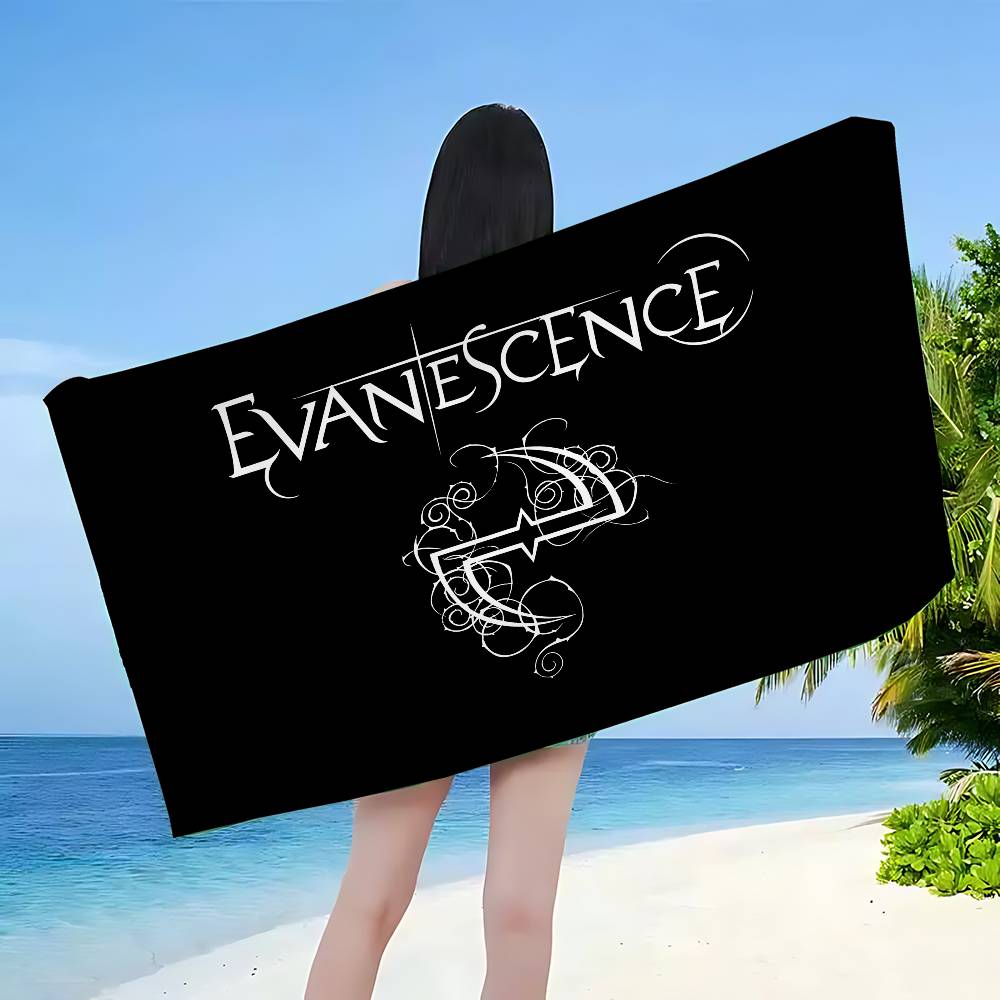 Rock Band E-Evanescences Microfiber Beach Towel Absorbent Quick dry Soft Yoga Swimming Resort Mountain Climbing Towel