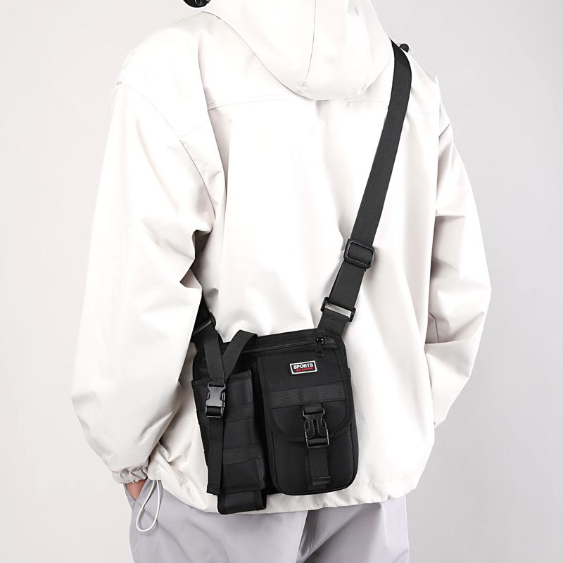Schulter Umhängetasche Outdoor Wasser Wasserkocher Tasche Verschleiß-Beständig männer Brust Tasche