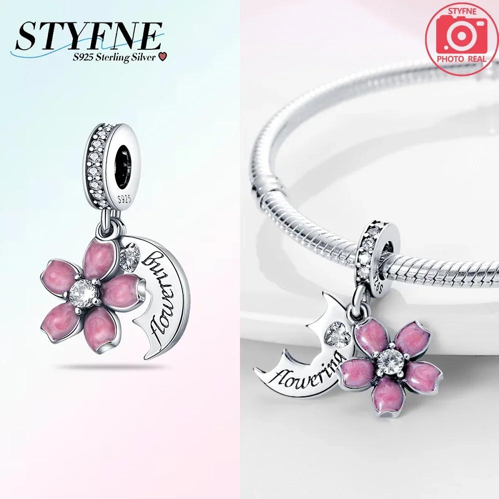 

Charm Bead Components Plata Originales Colorful Flowers Bead Components Designed For Charm Bead Components Copper Metal Bracelet High Quality Fine