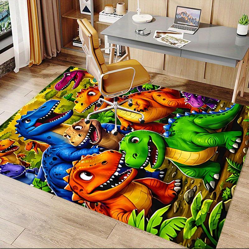 1PC Dinosaur Forest Extra Large Non-Slip Floor carpet, Office, family, bedroom, Studio - Large Area RugJ0415