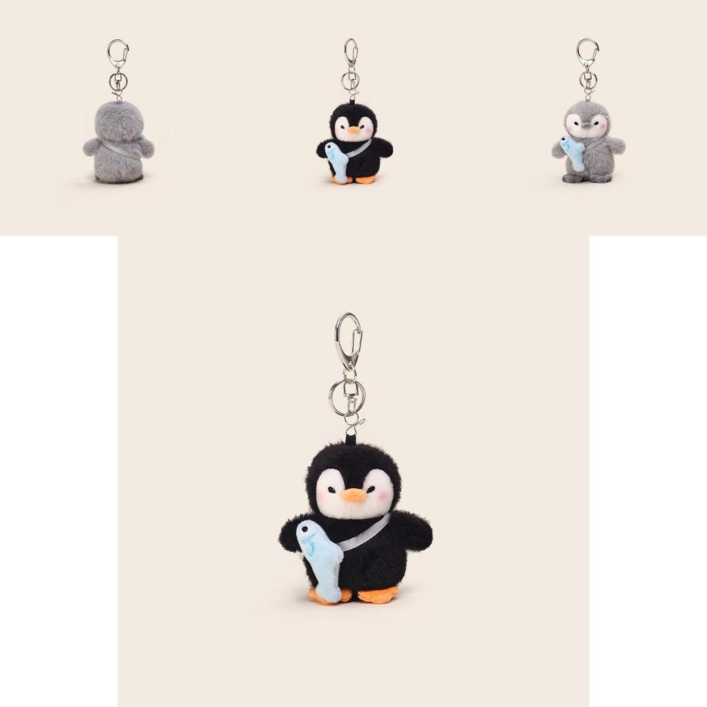 Plush Penguin Keychain With Cartoon Style For Collectors And Gift Giving