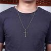 1 pcs Men's Cross Pendant Necklace Gift Vintage Necklace - DD0