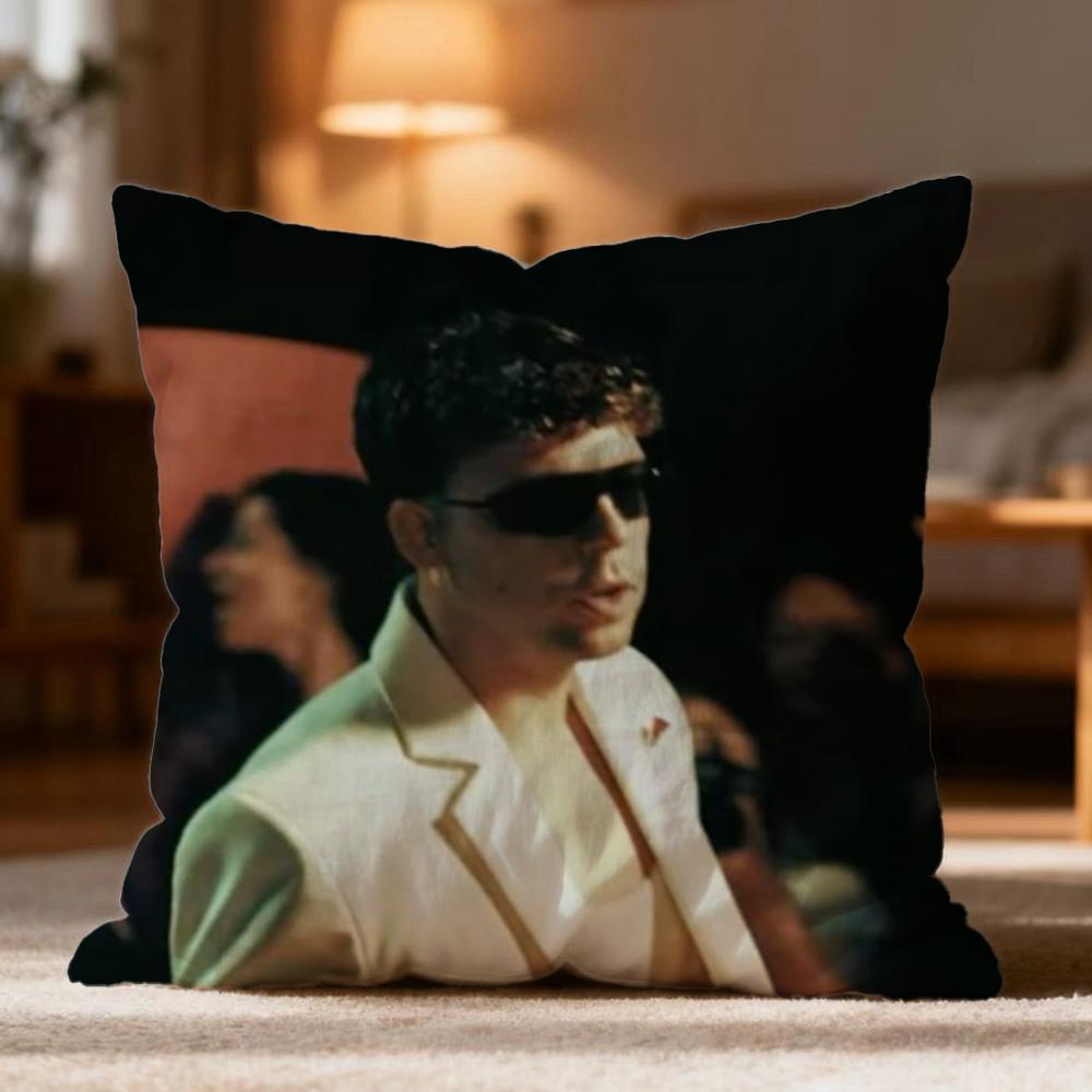 Hot QQuevedoed Cushion Cover Soft Washable Pillow Case Multi-Scene for Couch Bed Travel Office Use