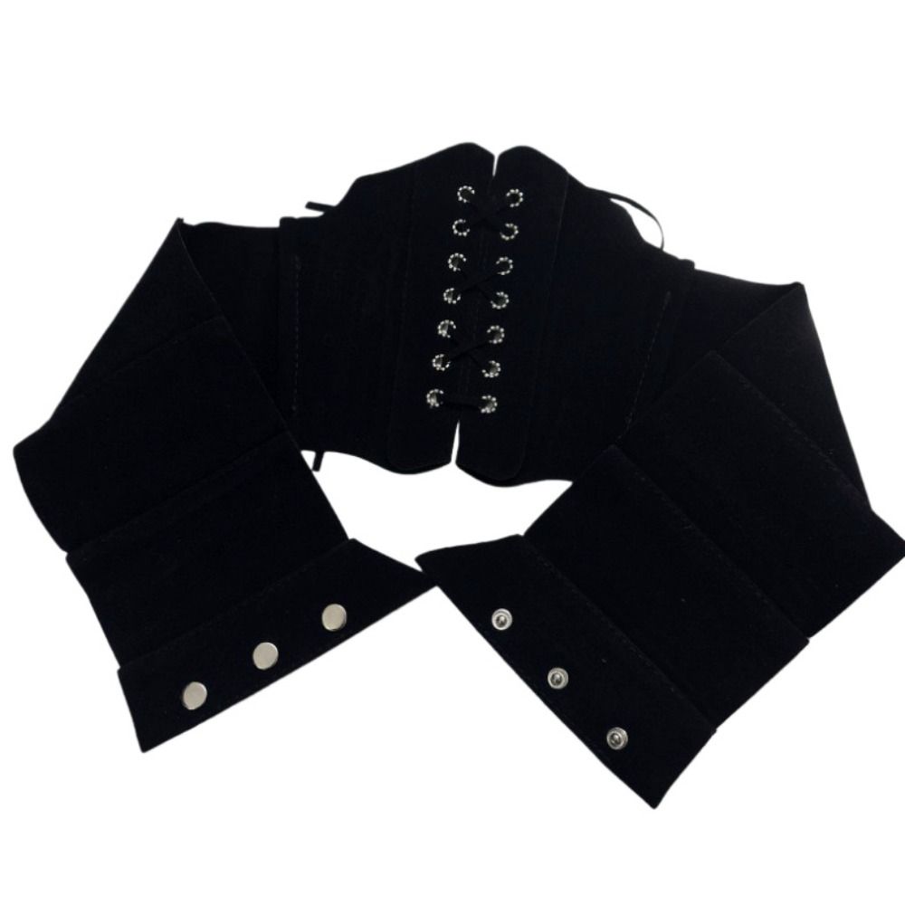 Adjustable Pu Leather Corset PU Leather Suede Wide Belt Elegant Western Cowboy Belt  Outfits