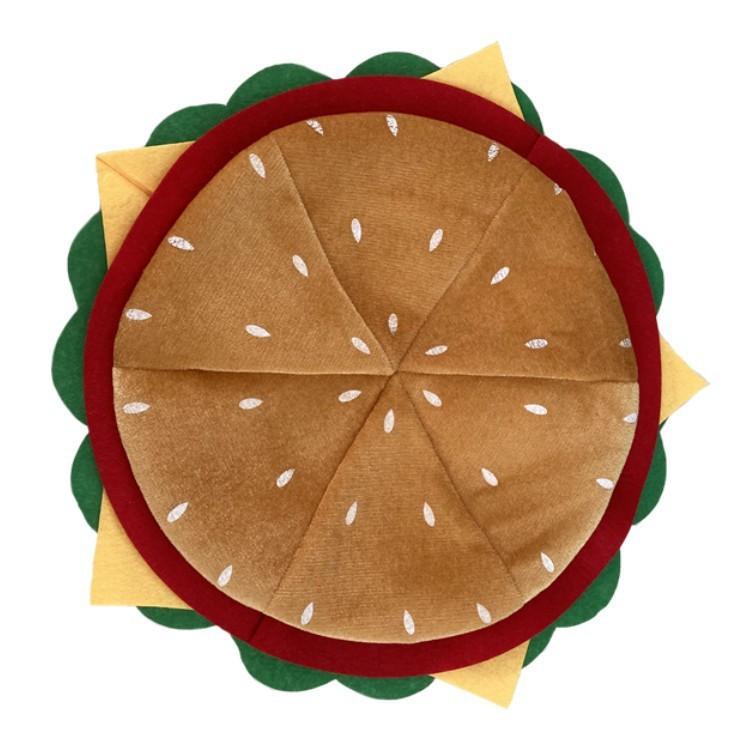Fun And Whimsical Hamburger Hat Perfect For Parties Festivals And Photo Sessions