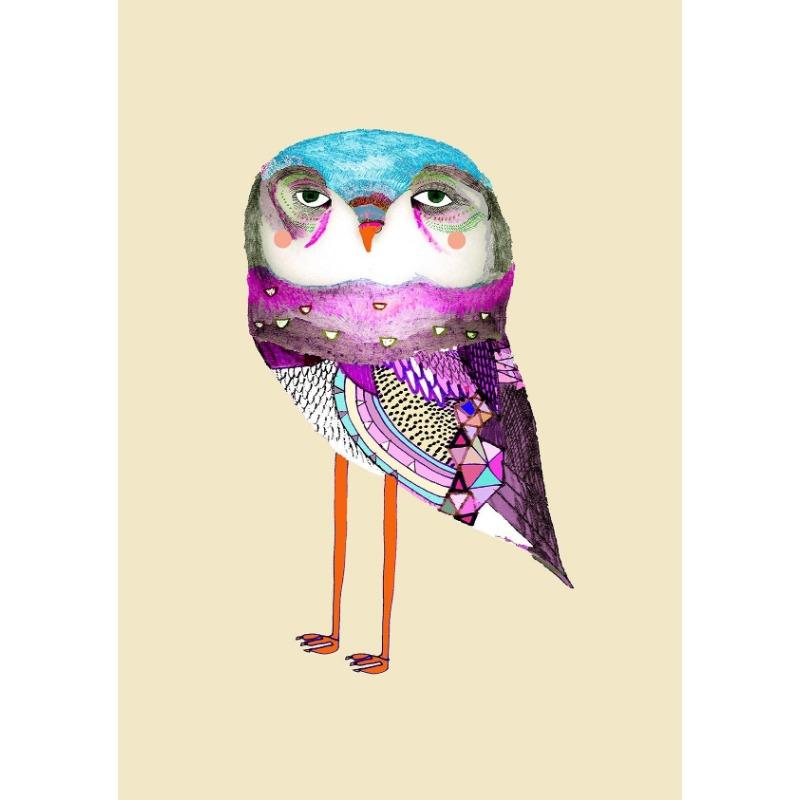 Abstract Colorful Magical Whimsical Owls Posters and Prints Canvas Printing Wall Art Picture for Living Room Home Decoration