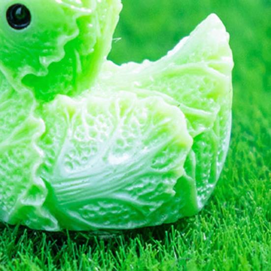 9 Pcs Funny Vegetable Duck Figurines Resin Tiny Duck Sculpture Cute Eggplant Pumpkin Onion Mini Duck Statue for Home Office Desktop Car Dashboard