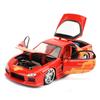 Kyosho Jada Toys Fast & Furious Series 1/24 Mazda RX-7 (Orange Julius) JADA30747 Multicolor