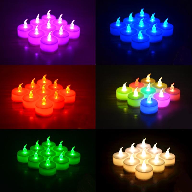 Timeless 24pcs Flameless Led Candle Tea Lights For Charming Christmas Celebrations