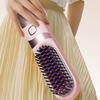 Double Purpose Hair Styler Brush USB Charging Hair Straightener 3600mAh Battery Ideal for Travel Efficient Styling