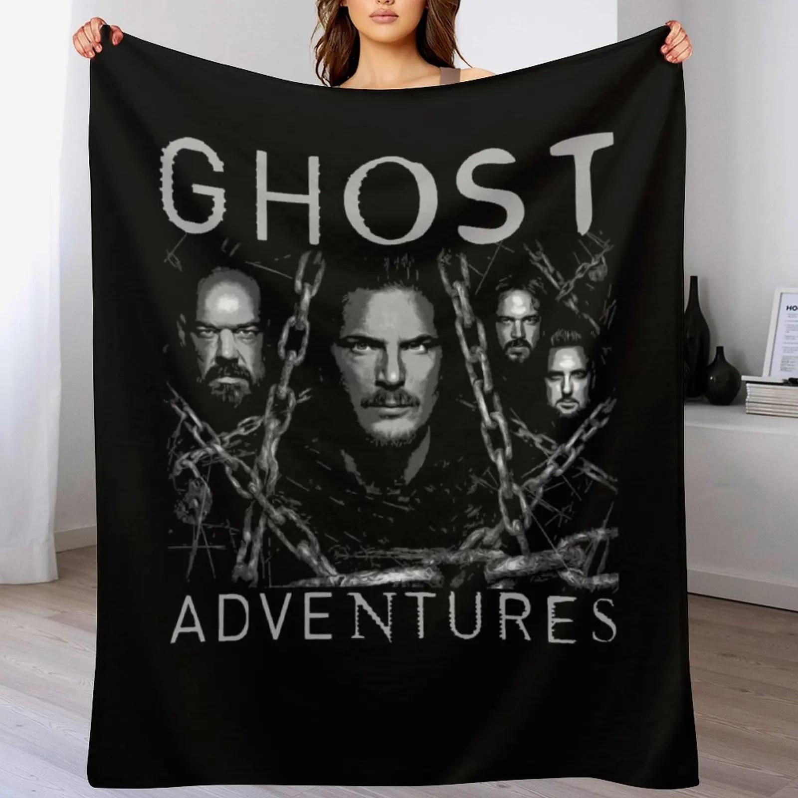 Retro Vintage Ghost Adventures Gift For Everyone Throw Blanket Air Conditioner Soft Blanket for Office Home 102x76cm(40x30in)