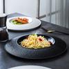 Hochwertige Western Food Teller Kreative Keramik Pasta Restaurant Hotel Charakteristik Teller Künstlerische Konzeption Geschirr Leichter Luxus Kalte Speisen Pla