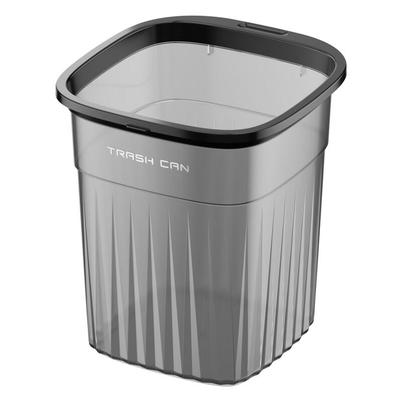 Прозрачные бытовые мусорные баки (2-Pack)